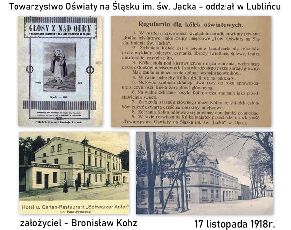 Listopad 1918r. w Lublińcu